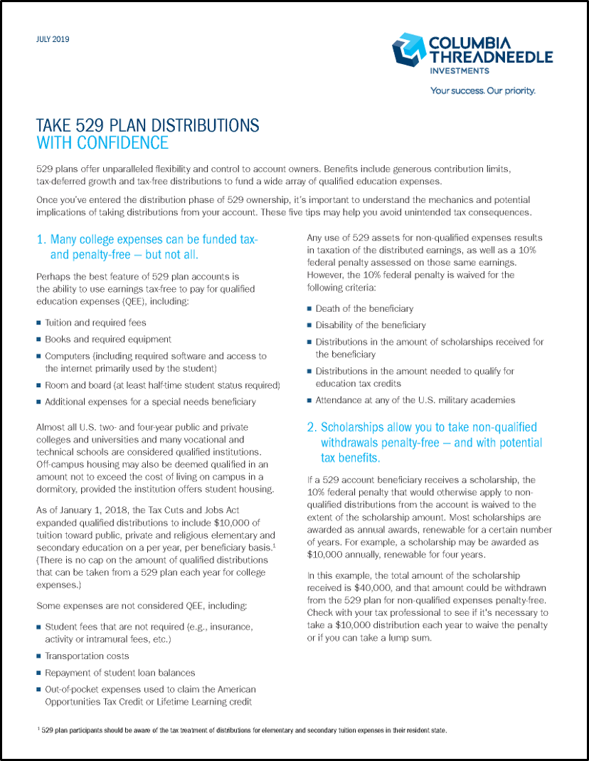 529 distributions rules 529 distributions rules
